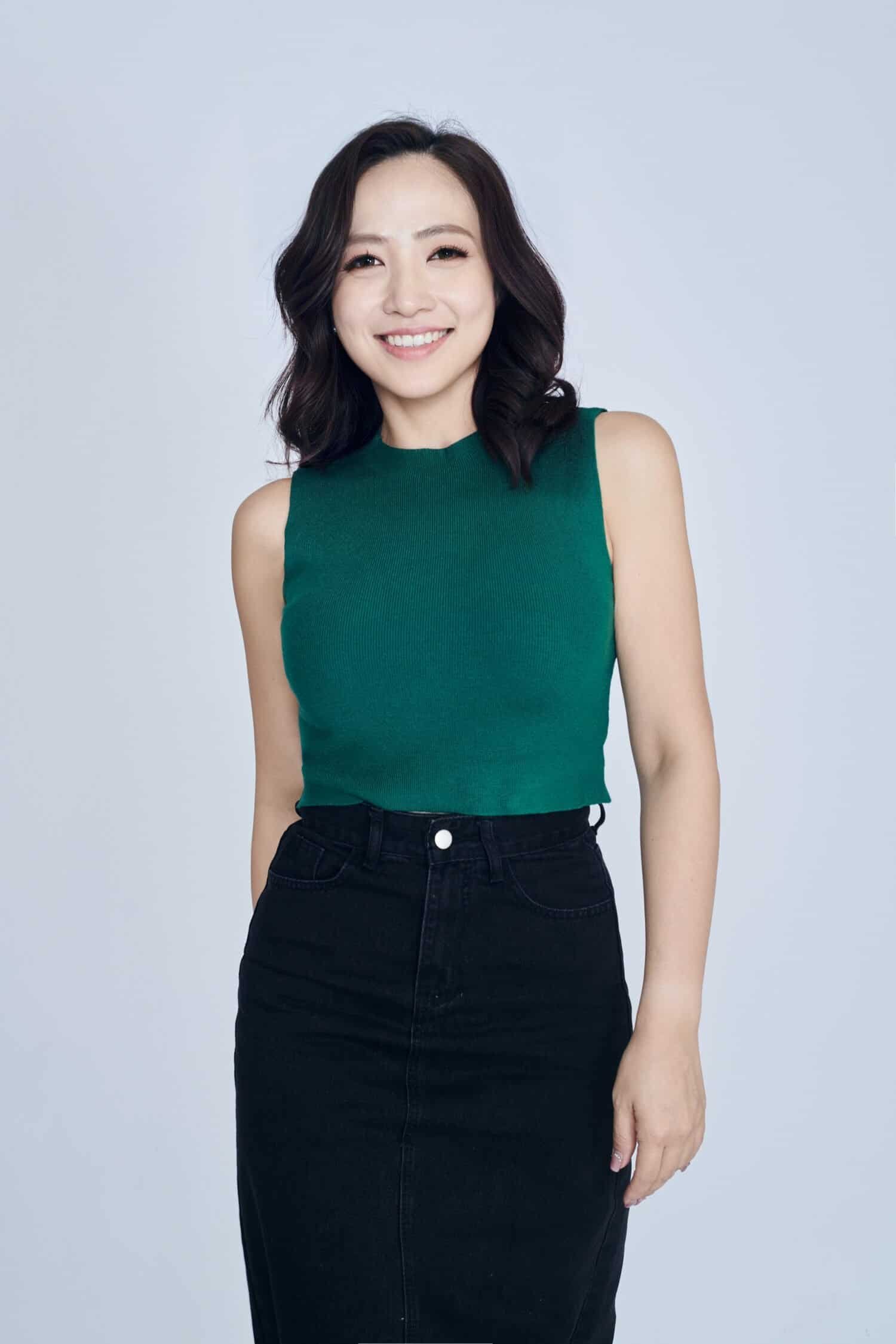 Arya Knit Top in Forest Green